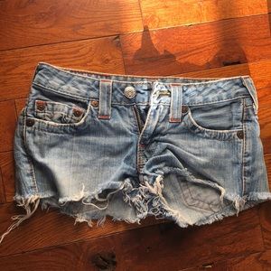 True Religion Cutoff Shorts